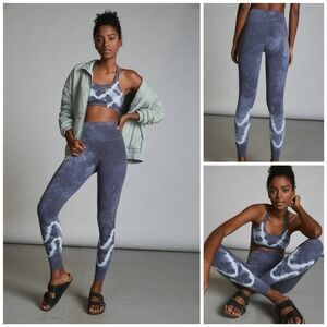 Anthropologie tie dye leggings